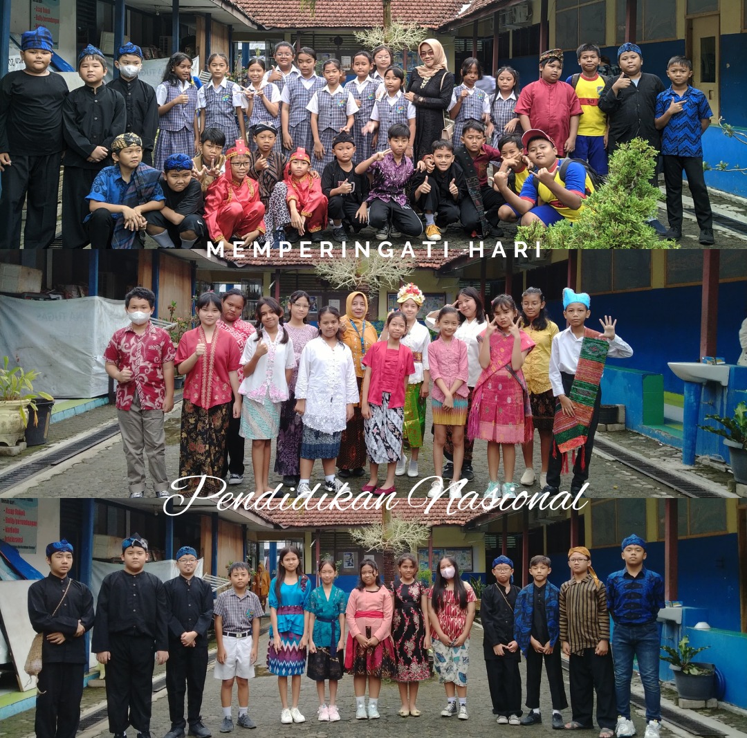 Memperingati Hari Pendidikan Nasional 2 Mei 2024. Kelas IV, V dan VI