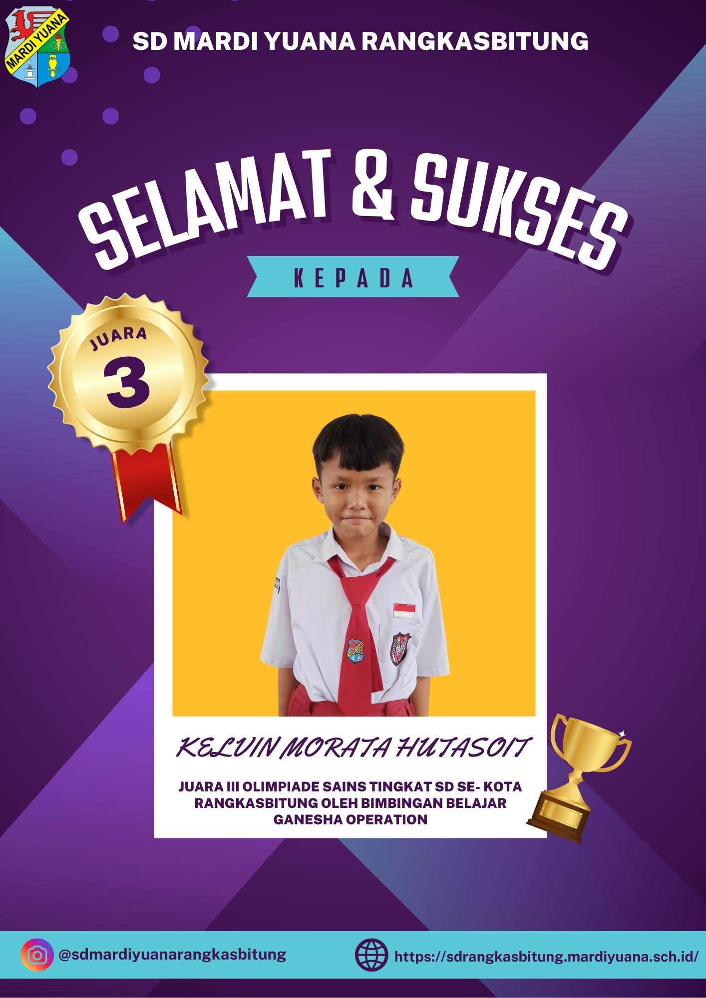 Olimpiade Sains Tingkat SD se-Kota Rangkasbitung