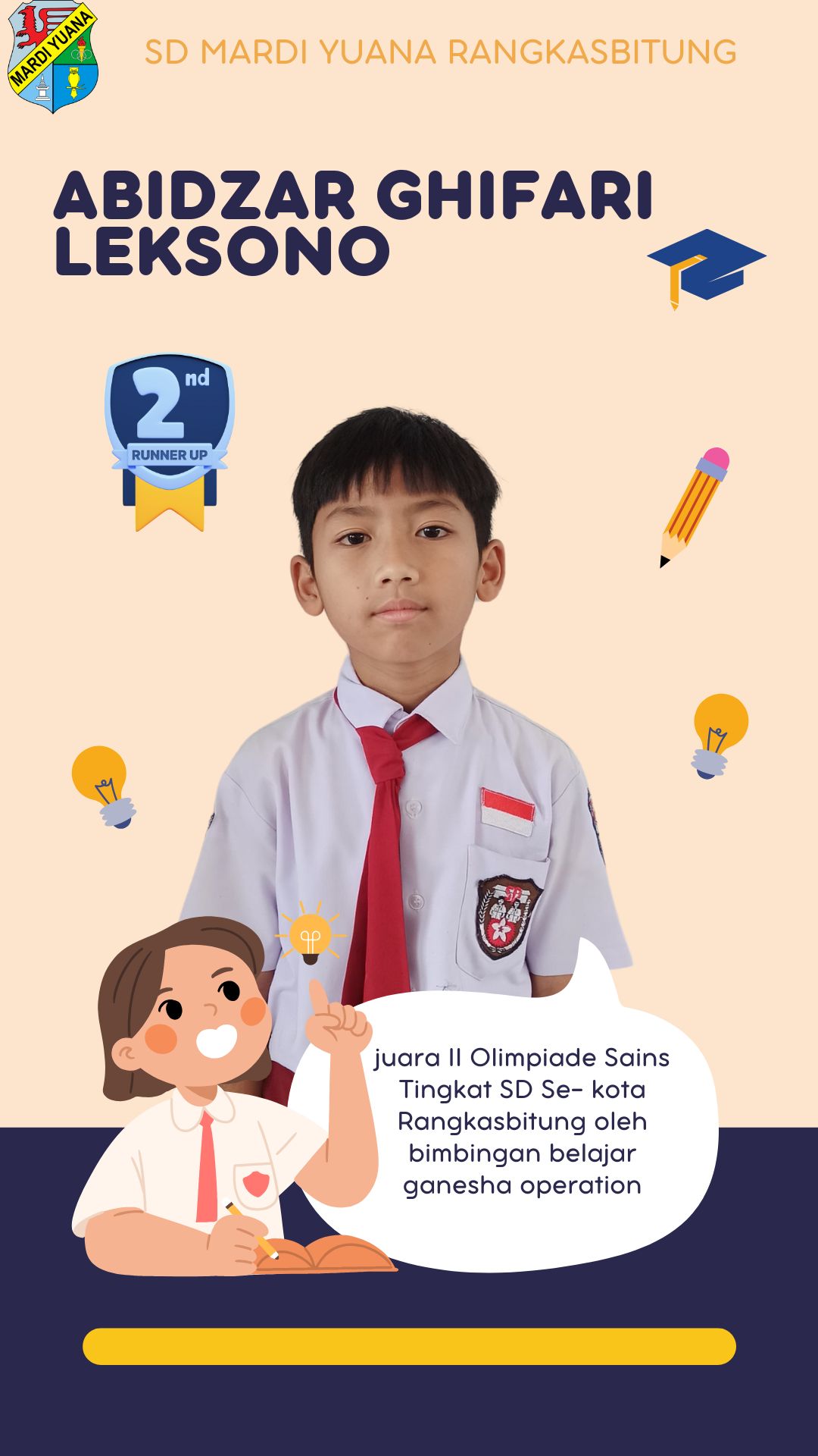 Olimpiade Sains Tingkat SD se-Kota Rangkasbitung