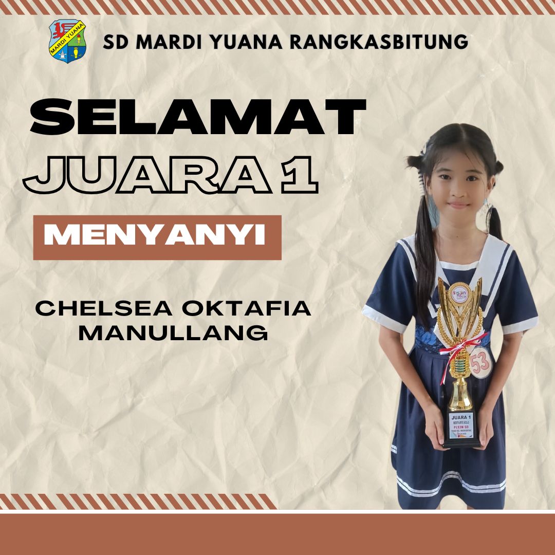 Prestasi Kejuaraan FLS3N SD Mardi Yuana Rangkasbitung Tahun 2025 Tingkat Kecamatan Rangkasbitung